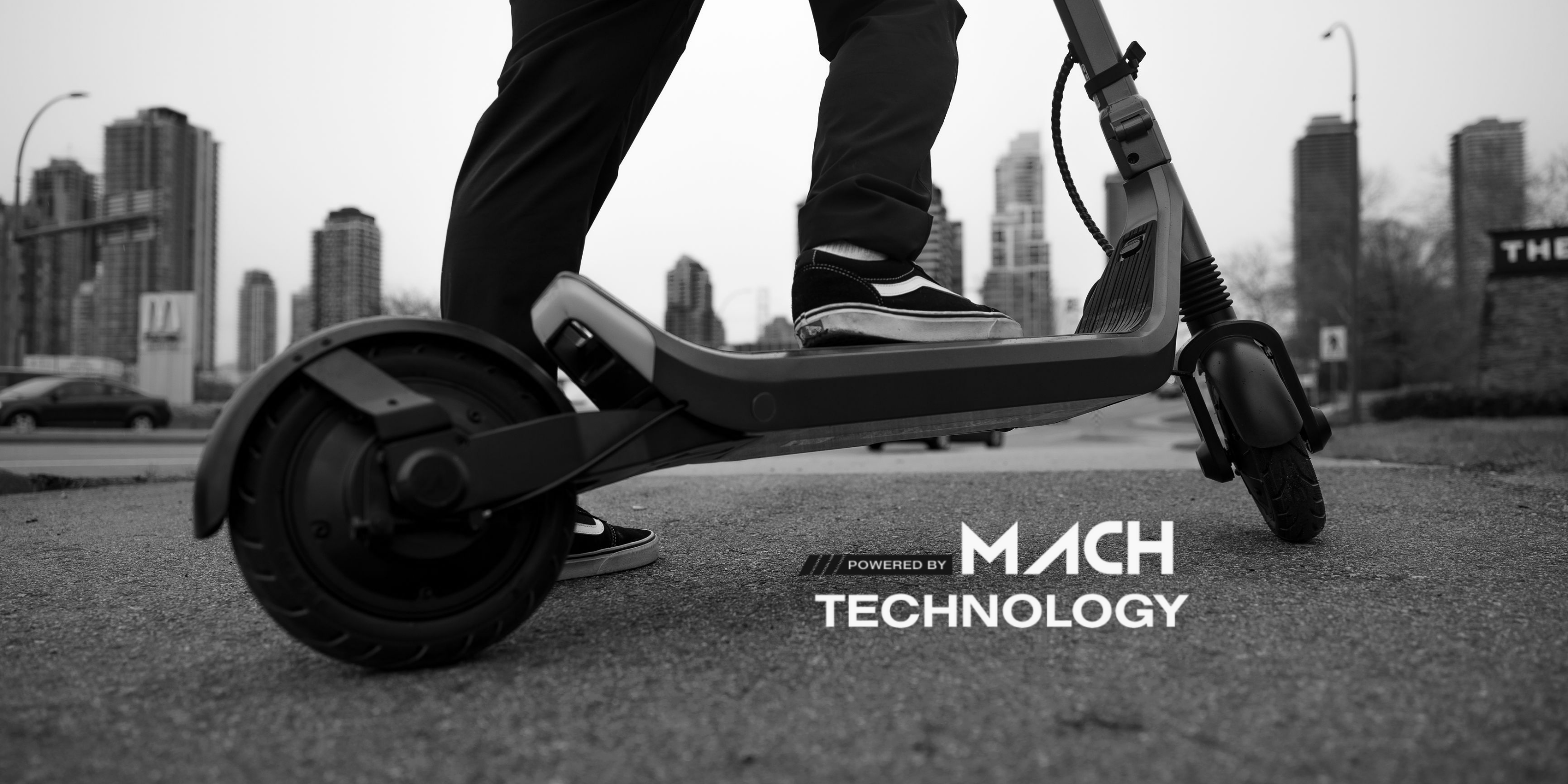 Apollo commuter scooters for adults are built with MACH technology ensuring lasting, reliable power.