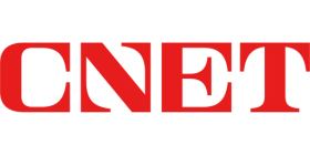 The logo for CNET, a product reviews and news company.