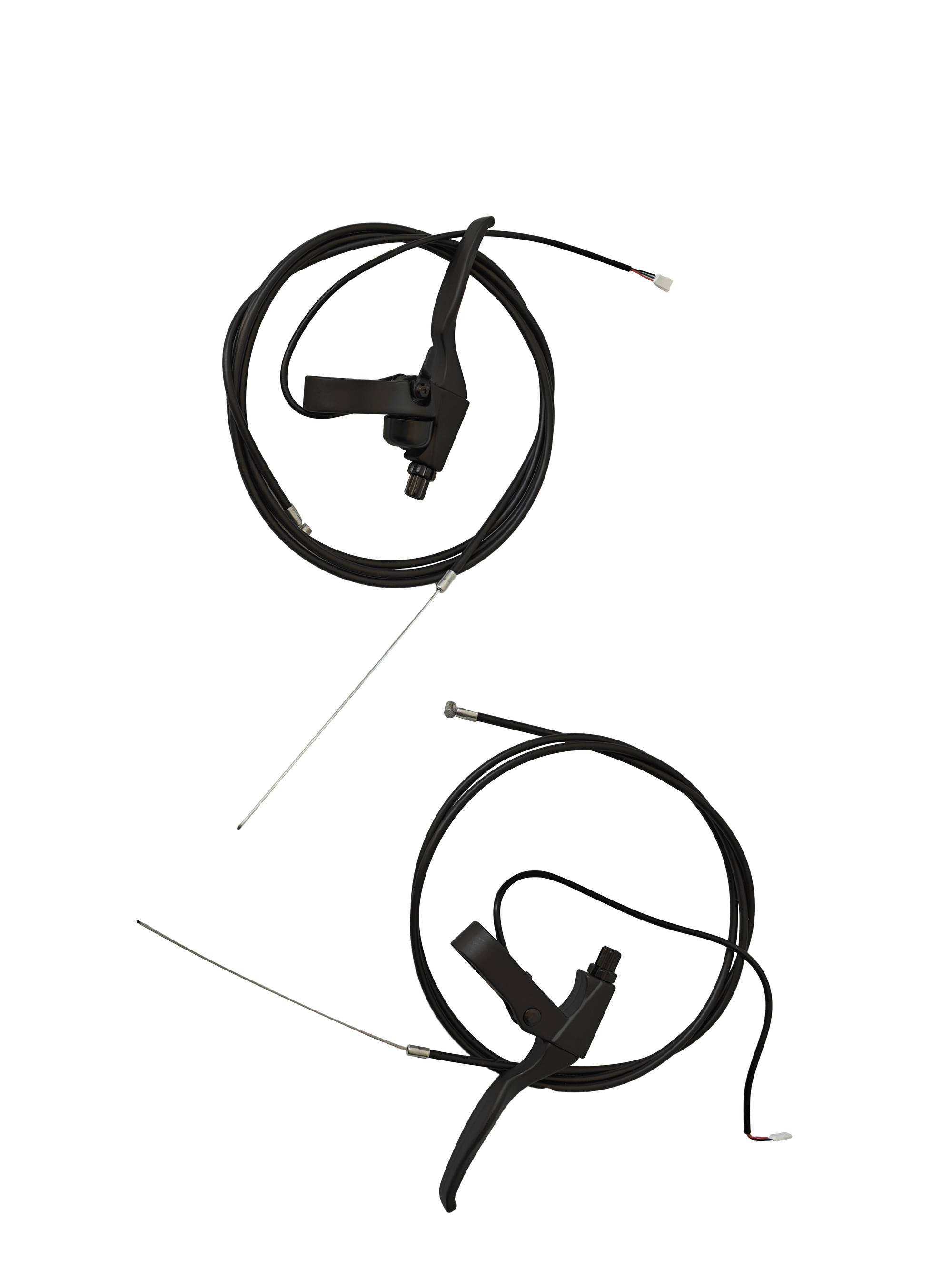 Photo of a pair of motorcycle shifters for the side of the handlebars
