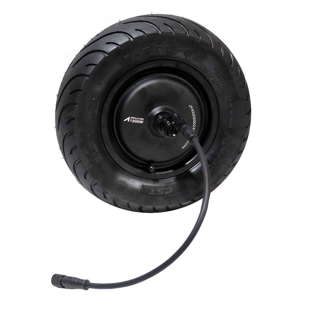 Battery-Connected Electric Scooter Wheel for Apollo Rider 100 and Pro Models