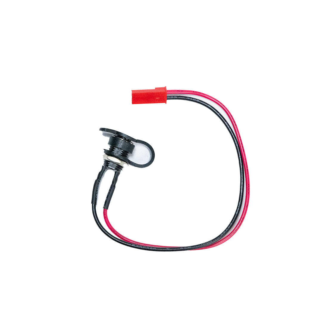 Black and red extension wire for Xcelect and xQ-series transmitters