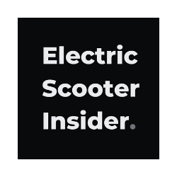 Electric Scooter Insider written in white on a dark background.