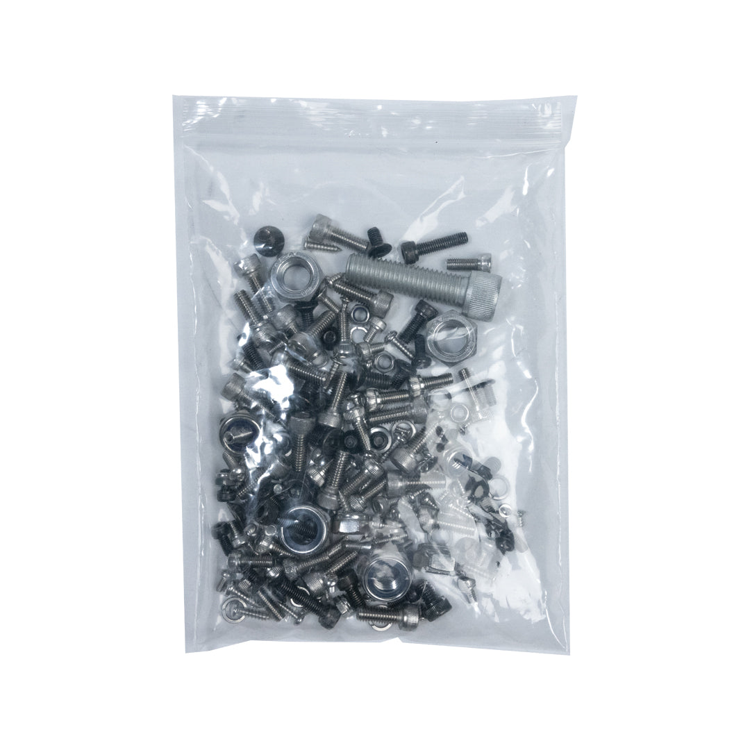 assortment of screws nuts bolts pieces metal package screw kit metal parts nuts bolts