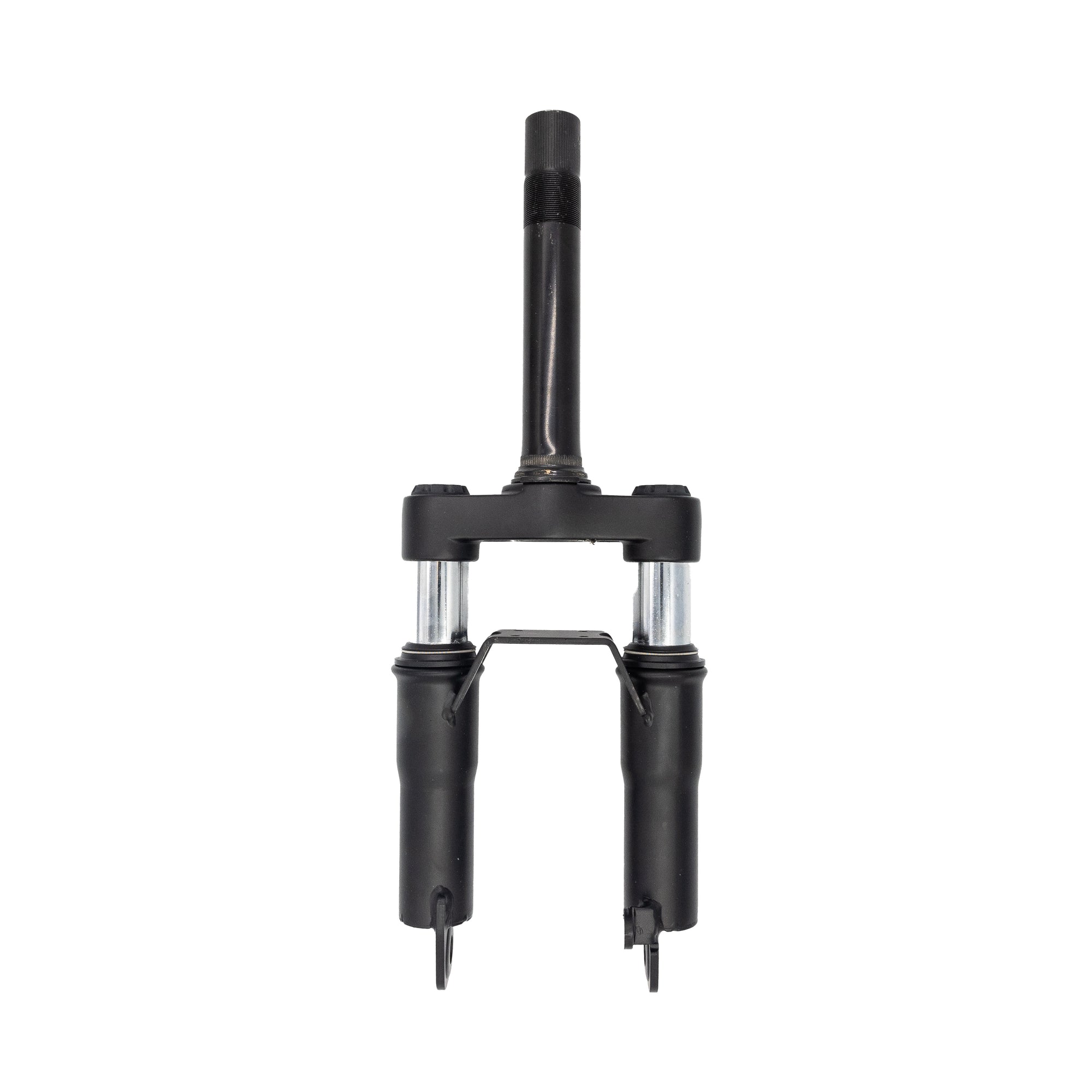 Bicycle hydraulic front suspension fork, front fork with lock, oil cylinder, suspension shock