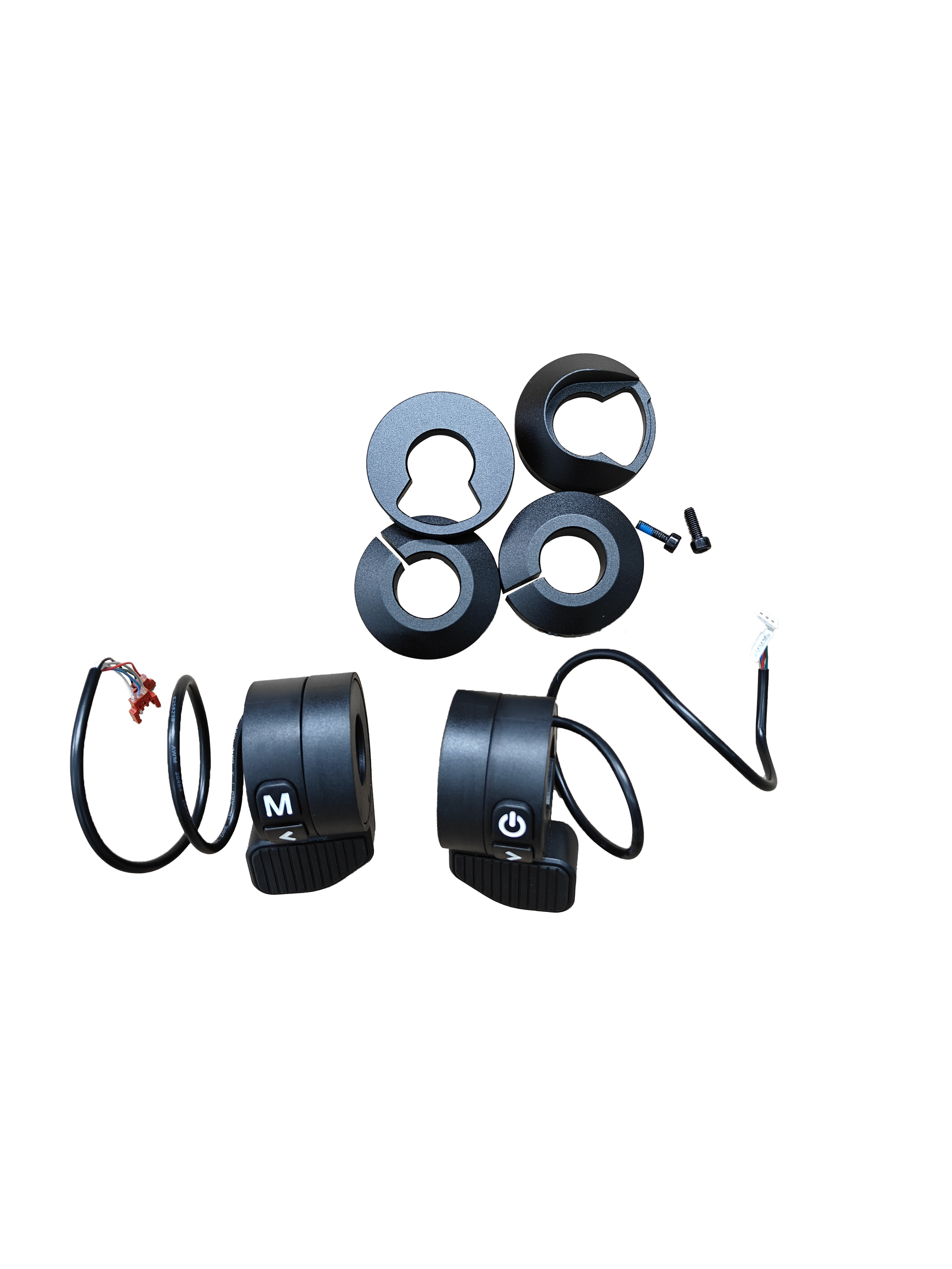 Electric scooter throttle replacement kit for Bafang 200G 350G 500G motor with three keys