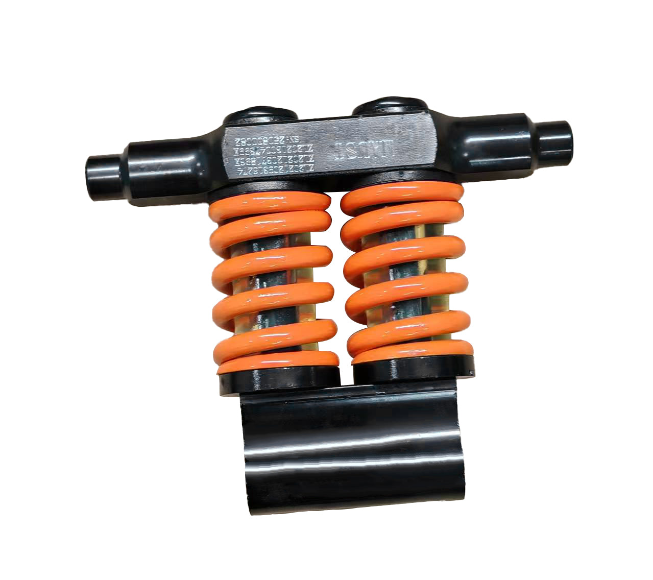 Double shock absorber with black mounts for ATV ATV UTV