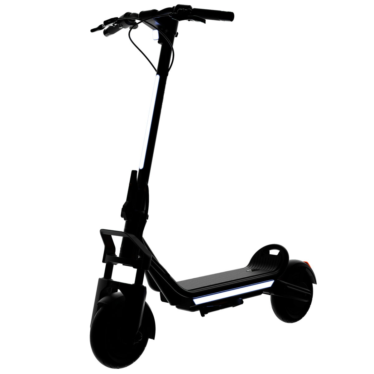 Apollo Explore Stellar electric scooter, studio side view