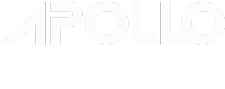 Apollo Signature Feature Logo - Sleek Black and White