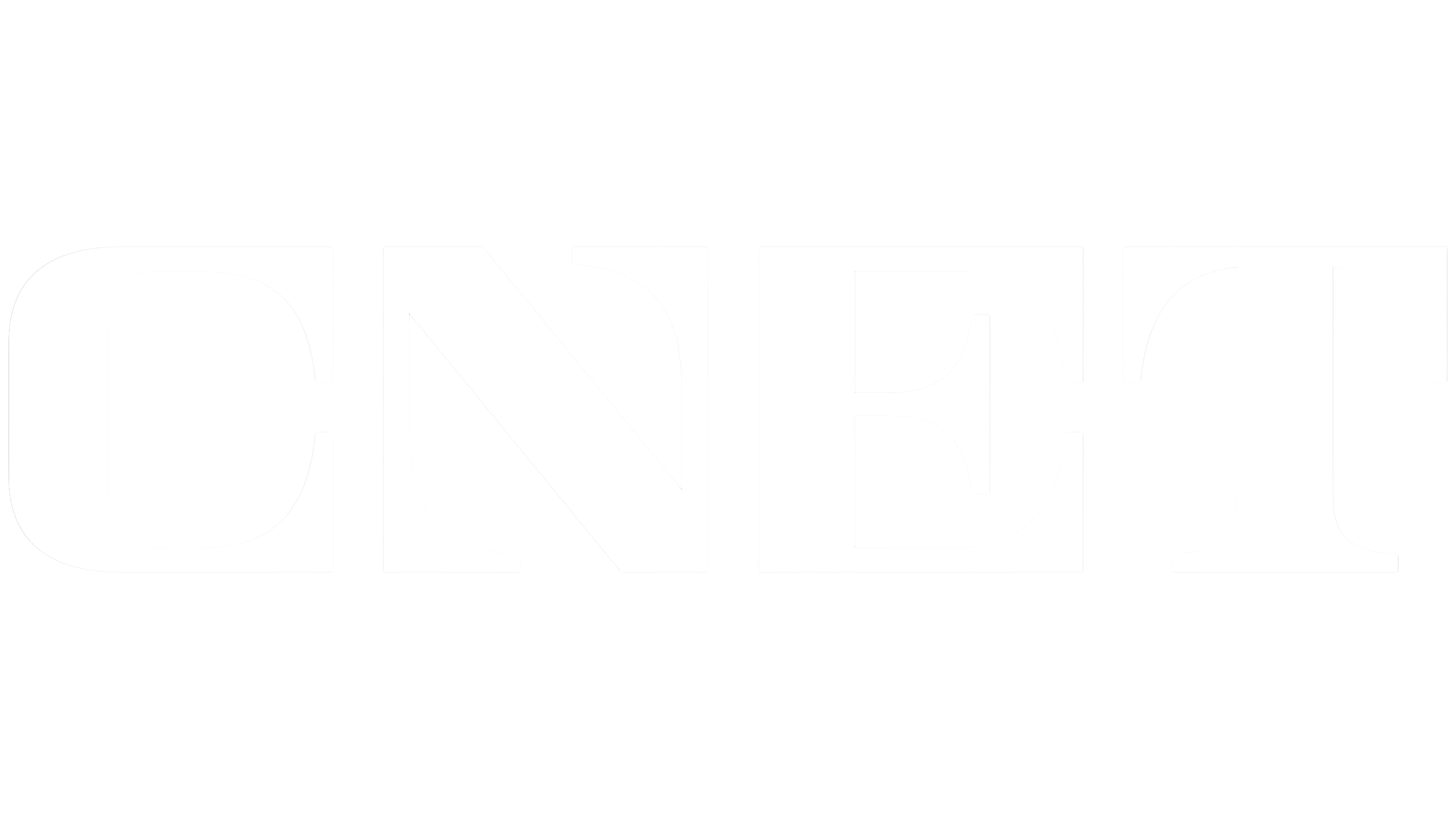 CNET white logo displayed on a black background