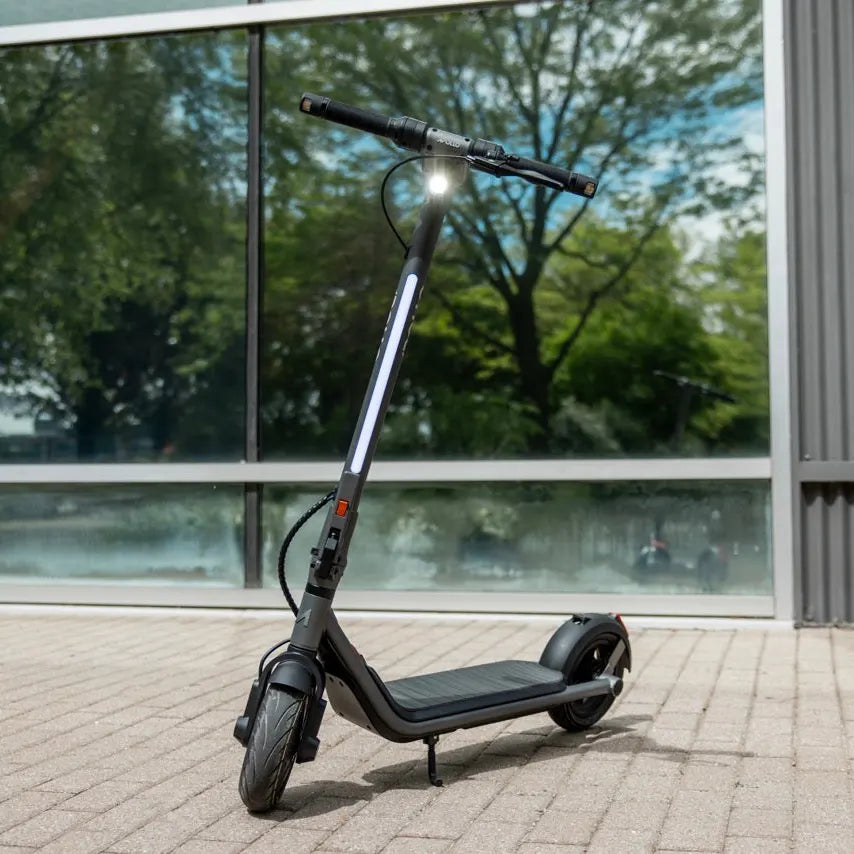 Apollo Dash electric scooter, lifestyle photo, Black Friday price $599