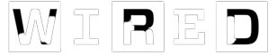 WIRED bold black and white logo